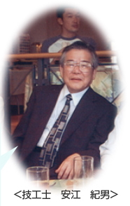 技工士 安江 紀男 技工士 安江 紀男