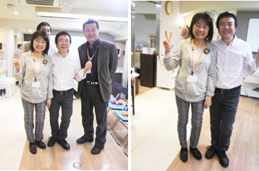 ＜スーパーホワイトニング＝プロ＞のセミナーに参加